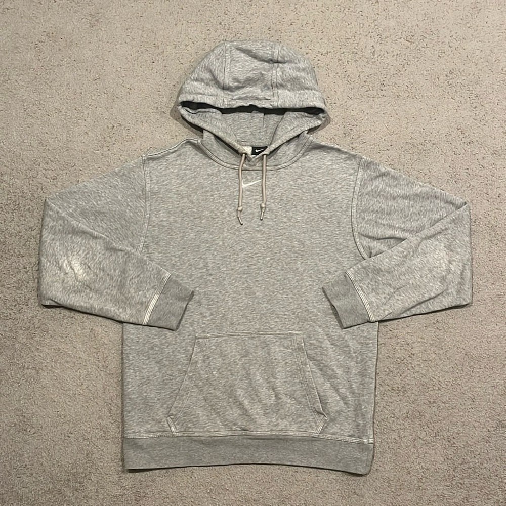 Nike Center Swoosh Embroidered Logo Hoodie